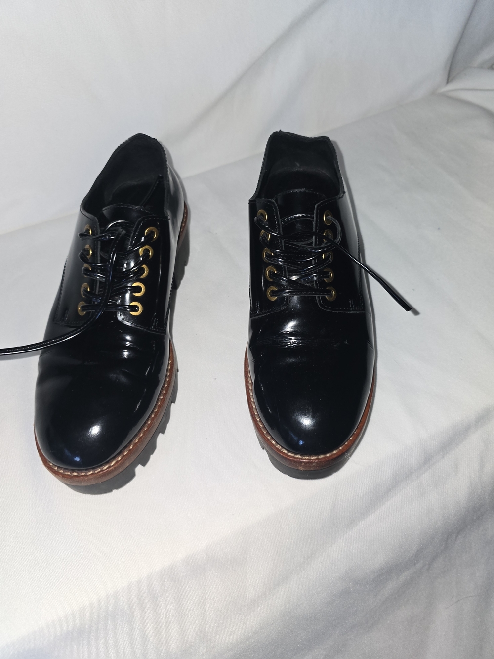 Jeffrey Campbell Trevor Oxford - Black - Lace upWomen's Shoes -